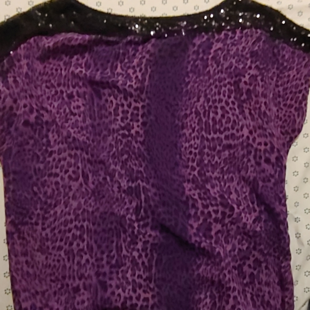 FREE A purple cheetah print WITH ANY PURCHASE